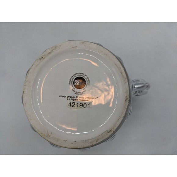 Cup Mug Coffee Tea Beer Orange County Choppers Motorcycle Chrome Unique - Picture 7 of 12